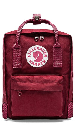 Fjallraven Kanken Mini in Ox Red | REVOLVE | Revolve Clothing (Global)