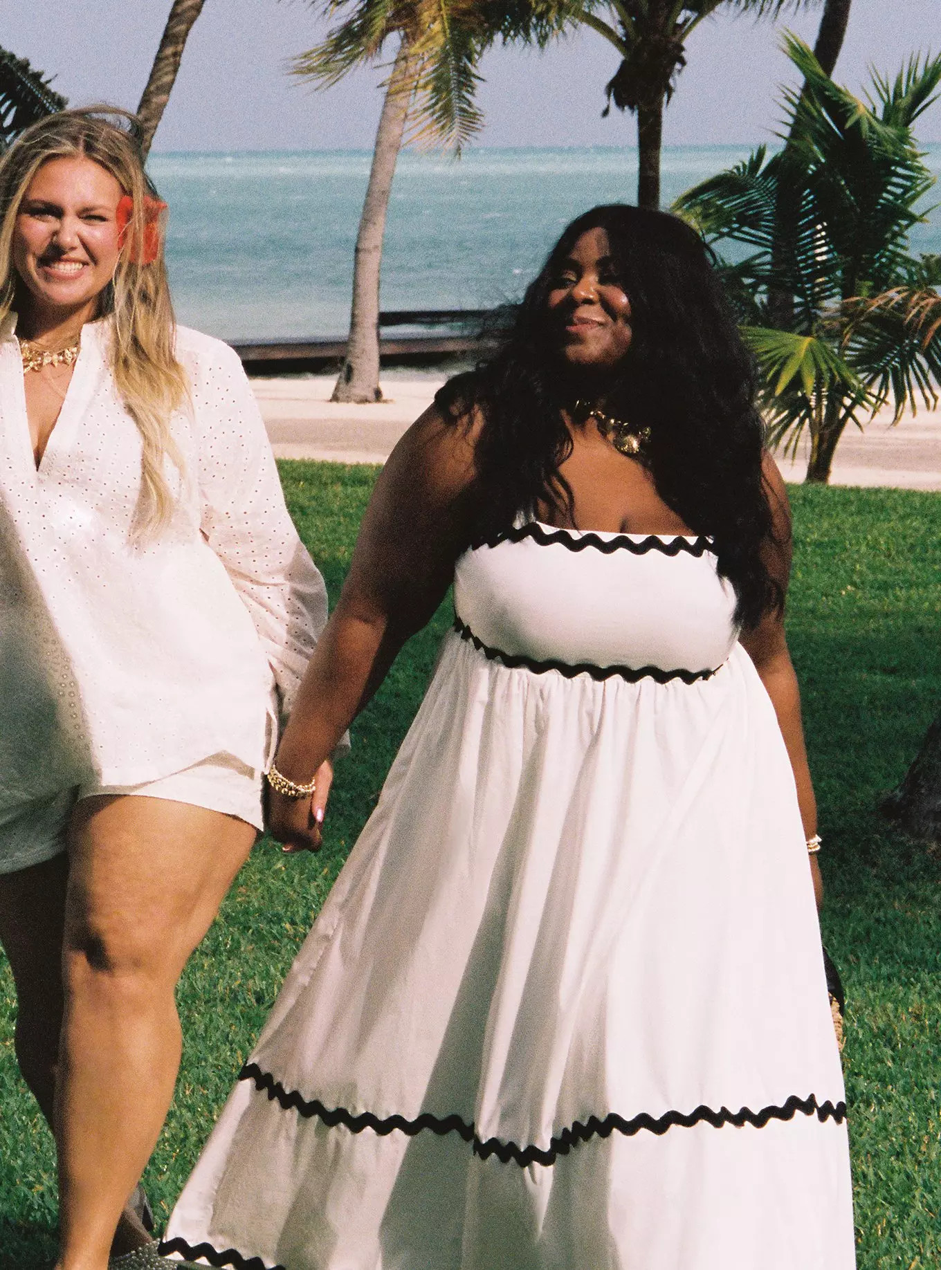 Belle Isle Maxi Babydoll Poplin Dress | Torrid (US & Canada)