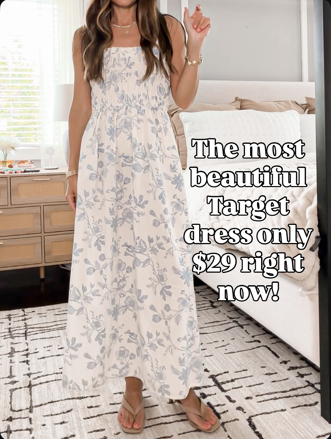 This Target dress looks SO much more expensive than $29 🤍🔗⬇️

#LTKMothersDay #LTKSeasonal #LTKmomlife