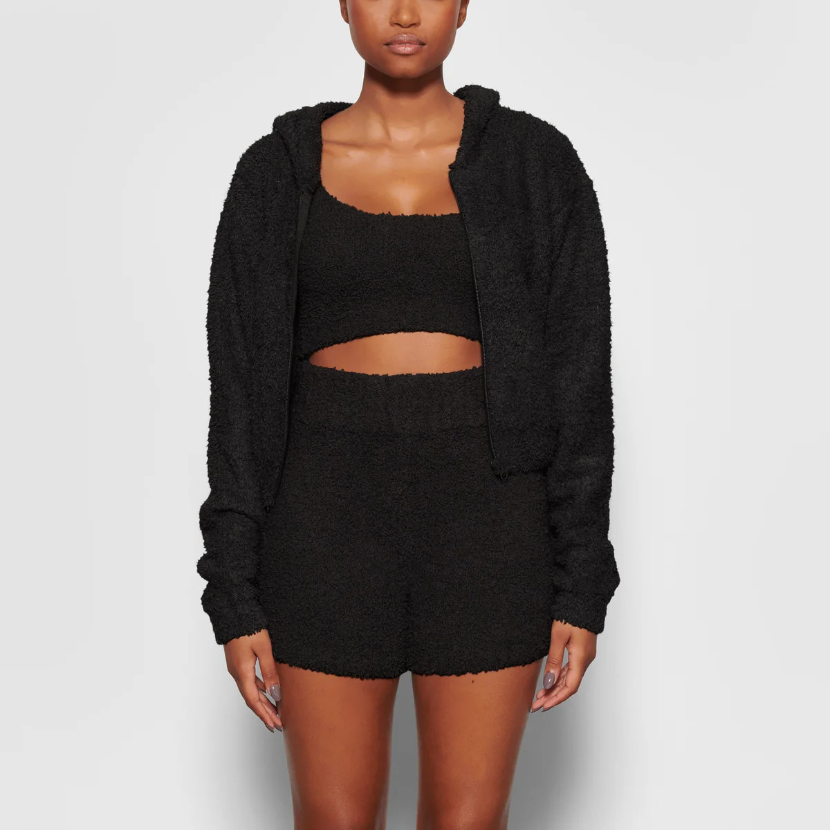 COZY KNIT ZIP UP HOODIE | SKIMS (US)