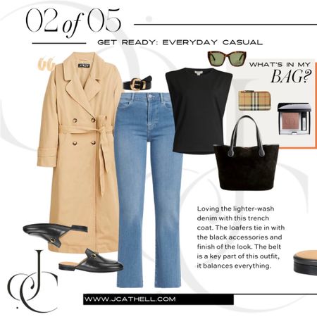 This trench coat from J. Crew is a classic and can we work in Fall or Spring!

#LTKitbag #LTKshoecrush #LTKstyletip