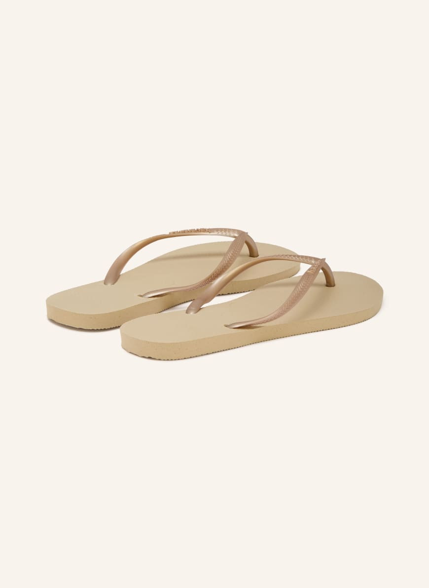 havaianas Zehentrenner SLIM in beige | Breuninger (DACH)