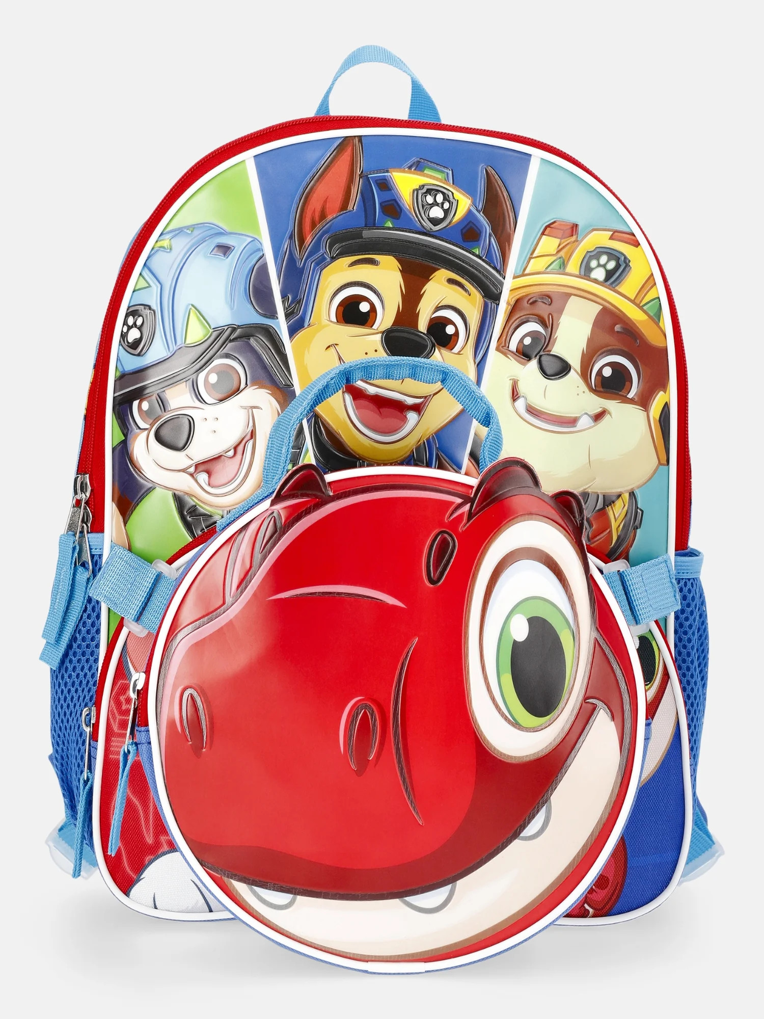 Nickelodeon Paw Patrol 14" Toddler Backpack with Lunch Kit - Blue | Walmart (US)