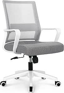 NEO CHAIR Office Chair Ergonomic Desk Chair Mid Back Mesh Computer Chair with Lumbar Support Comf... | Amazon (US)