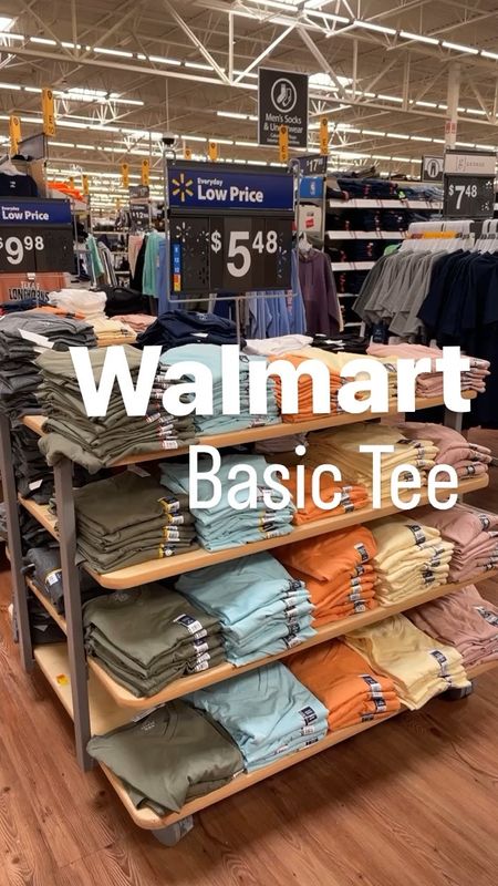 Comment “LINK” to get links sent directly to your messages. Love these basic tees $6 so many colors full length. I’m in a small- they’re men’s but hey they work 👌
.
#walmart #walmartfashion #basic #basicfit #basicstyle #tee #teeshirt #tshirts #walmartfinds 

#LTKsalealert #LTKFind #LTKunder50