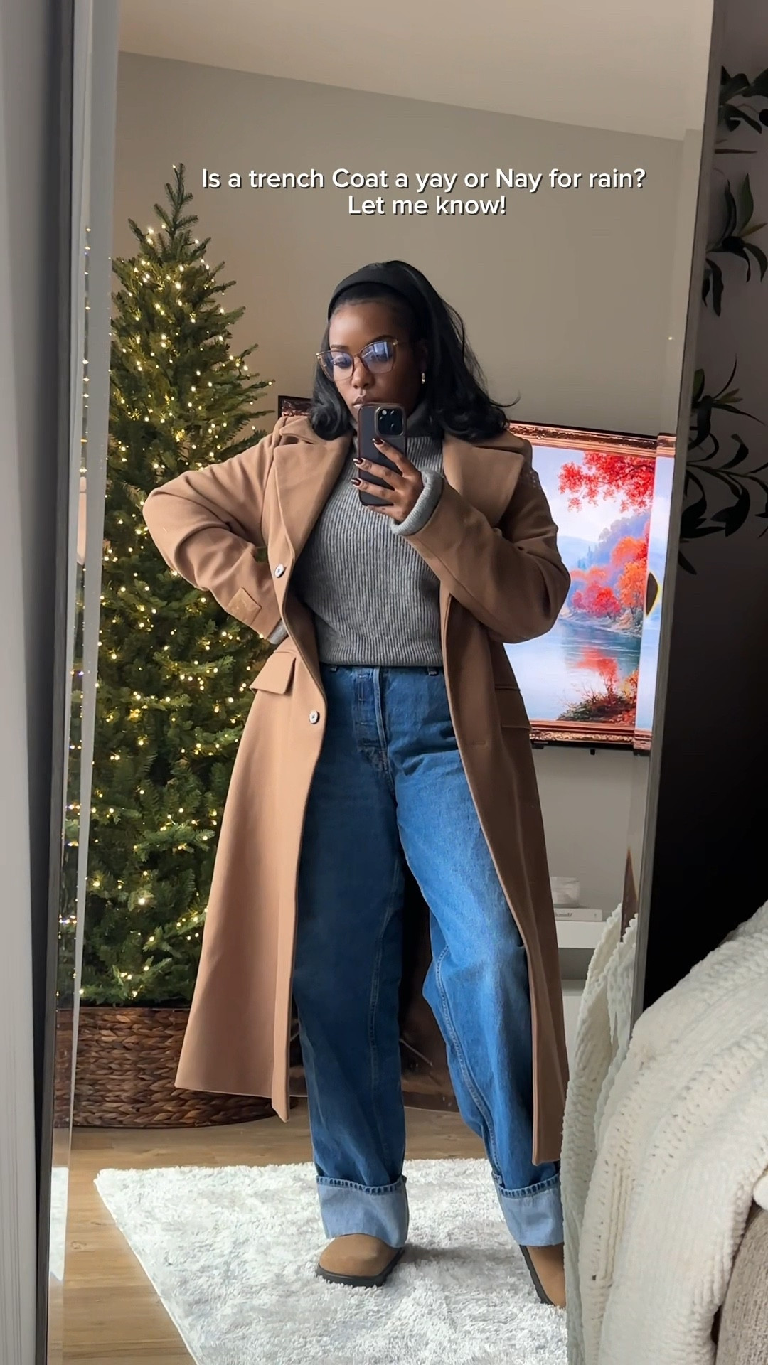 Cozy And chic Rainy Day Outfit 

#LTKStyleTip #LTKSeasonal #LTKMidsize