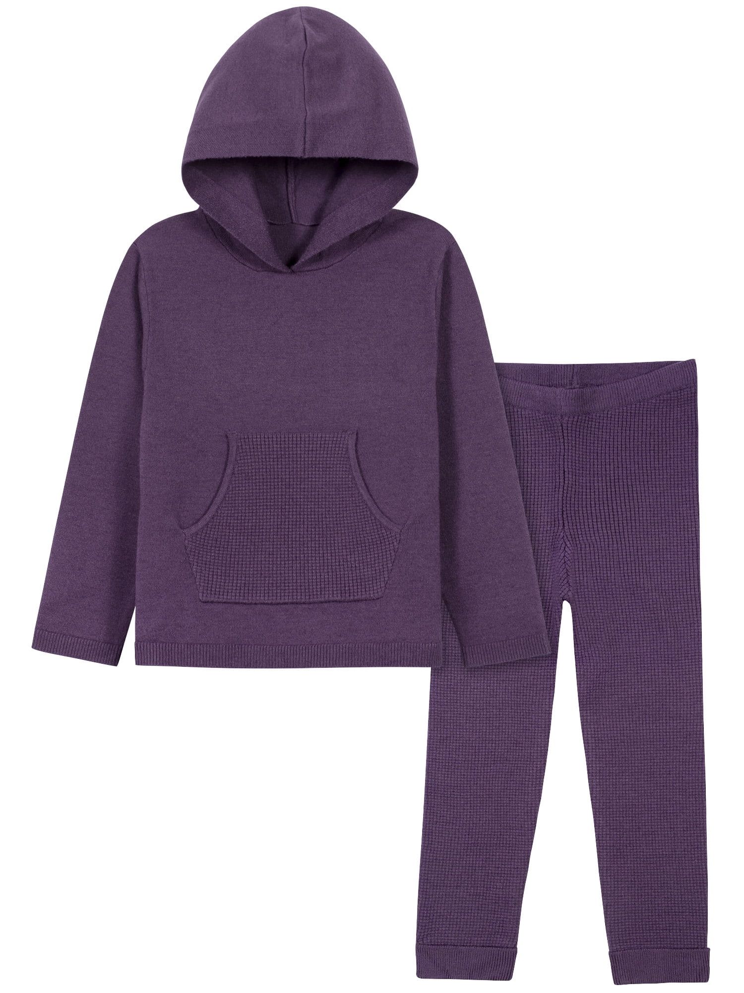 Modern Moments by Gerber Baby & Toddler Boys or Girls Unisex Sweater Knit Hoodie and Active Pant,... | Walmart (US)
