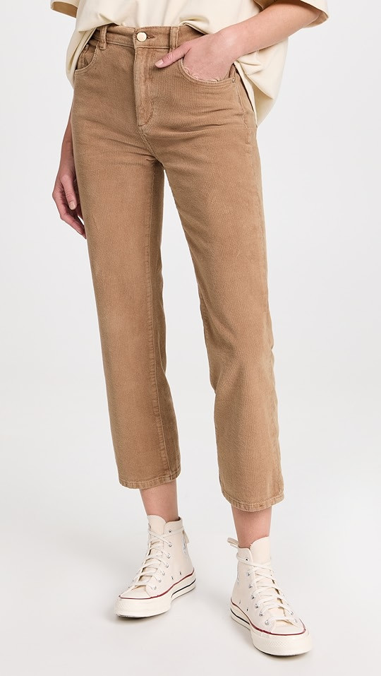 DL1961 Patti Straight Vintage Ankle Corduroy Pants | SHOPBOP | Shopbop