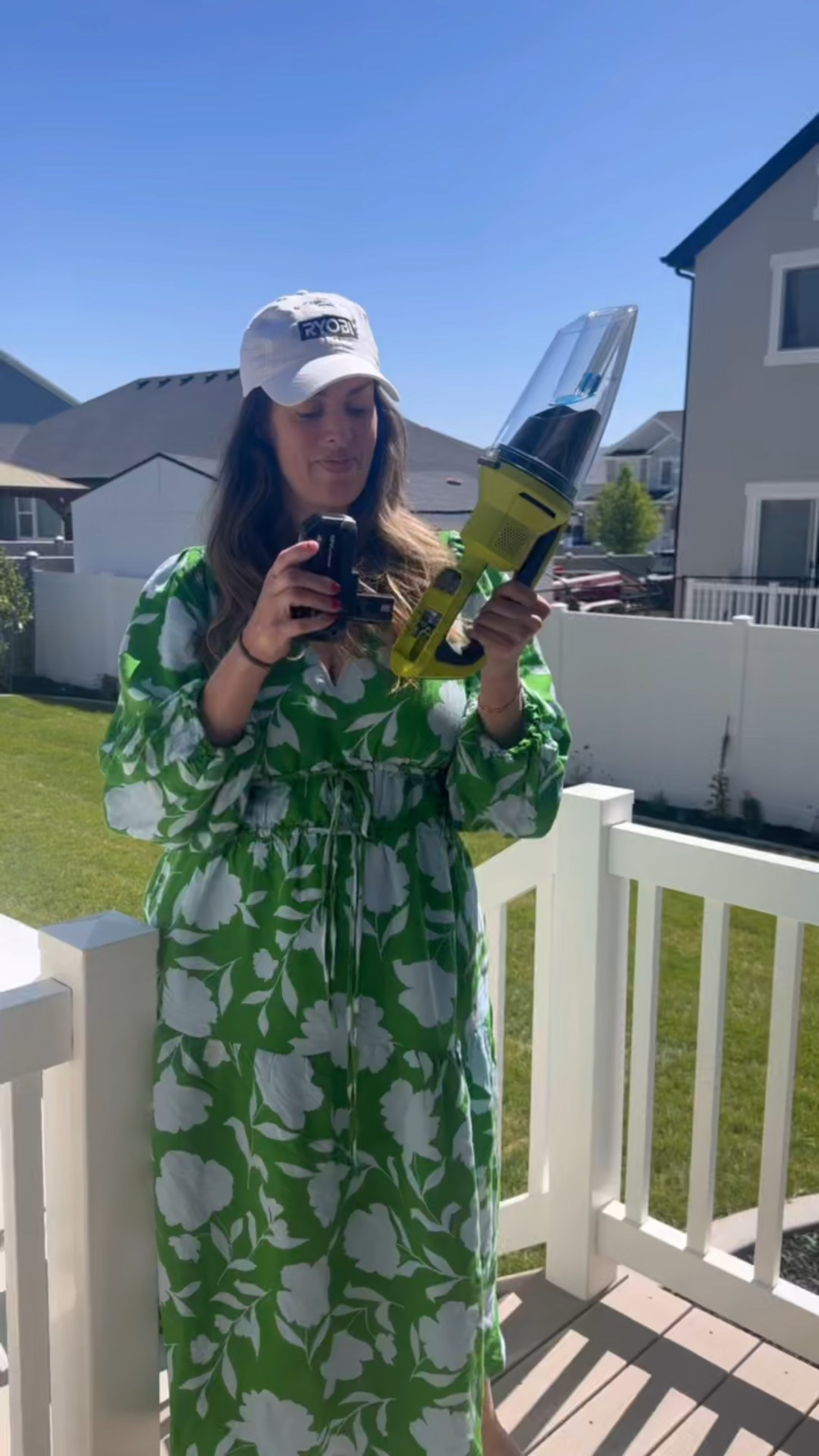 Looking for something to gift your man for Father’s Day? Buy him some @ryobitoolsusa found only at the @homedepot and currently they are having their biggest sale of the year! You guys KNOW I’m a Ryobi girl through and through. I love how easy the tools are to use. I love how the batteries are interchangeable between tools making it so simple. Ryobi’s 18V ONE+ system has over 300 tools that run off the same battery. 🔋 the wet dry vac I’m using in this video is so great for window sill cleaning, doors, small places that need both wet and dry cleaning! I LOVE this tool! 

#LTKSaleAlert #LTKHome #LTKGiftGuide