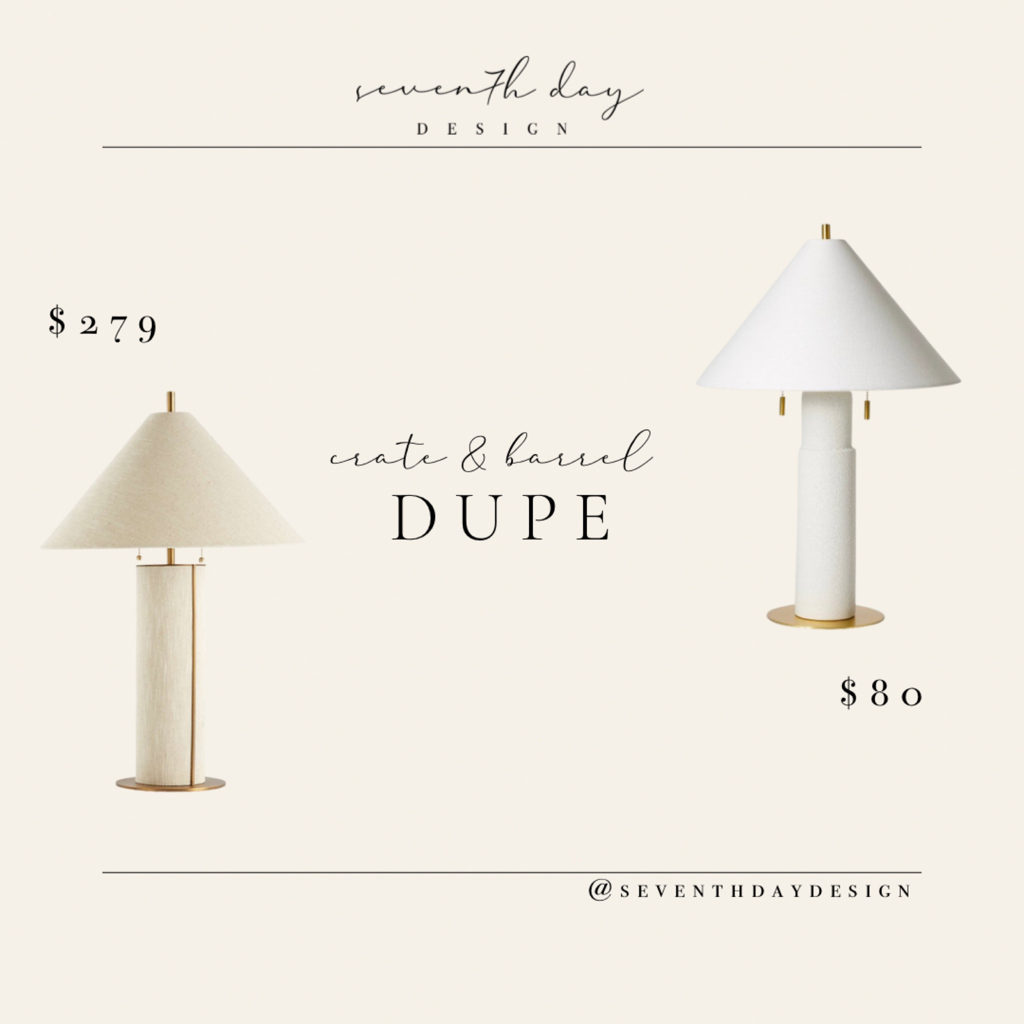 Crate and barrel dupe

Lamp dupe, target find, modern lamp, dupe, crate and barrel, remi lamp

#LTKunder100 #LTKFind #LTKhome