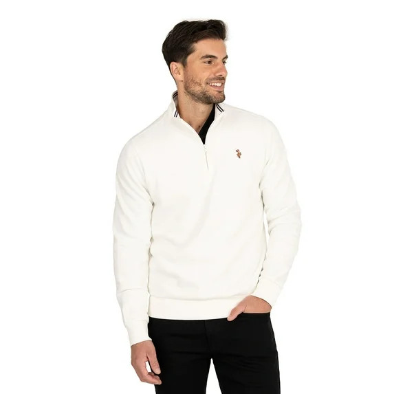U.S. Polo Assn. Men's Fleece Quarter Zip Pullover | Walmart (US)