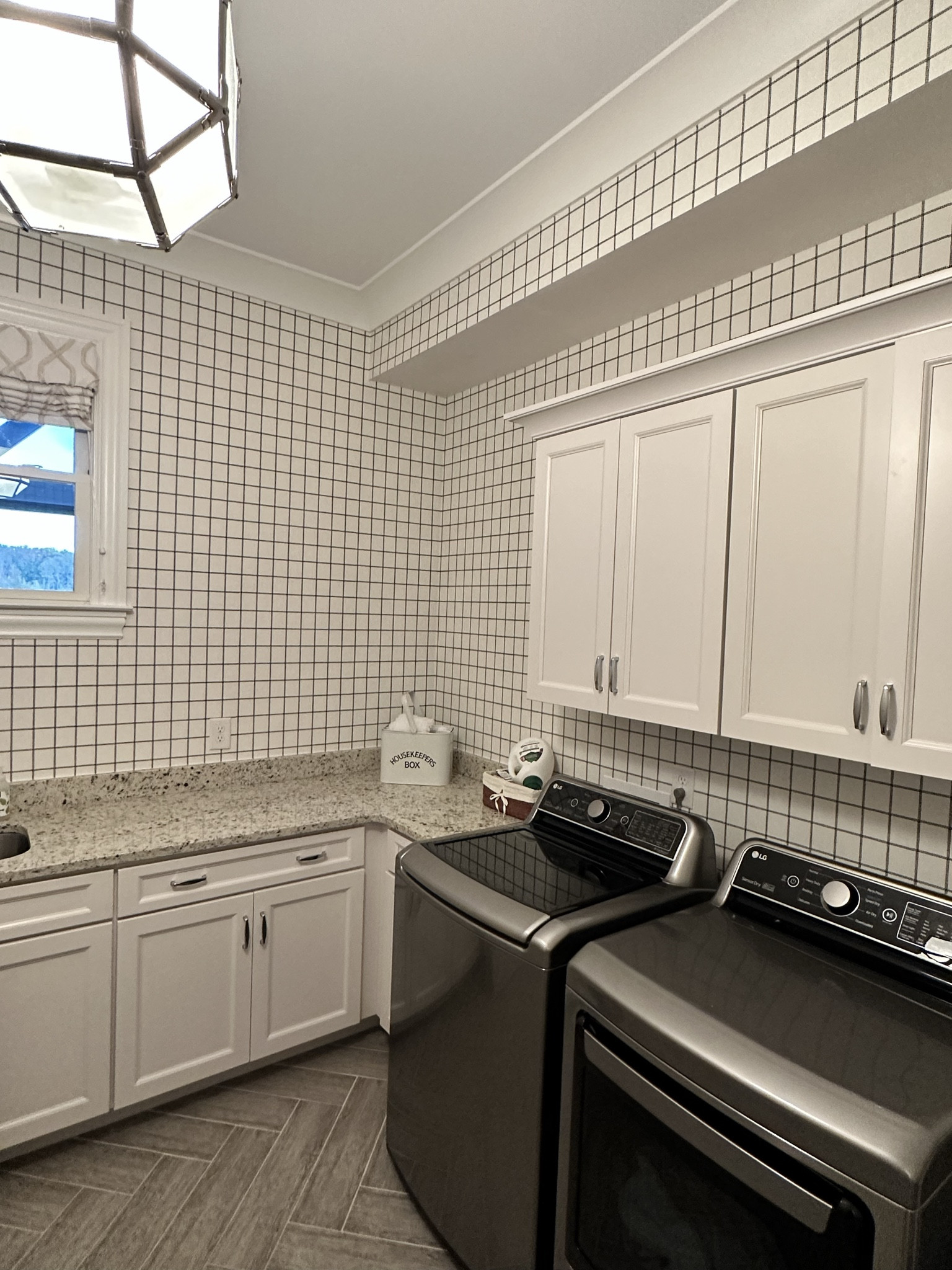 I love the simplicity of this Magnolia Home wallpaper!

#LTKhome