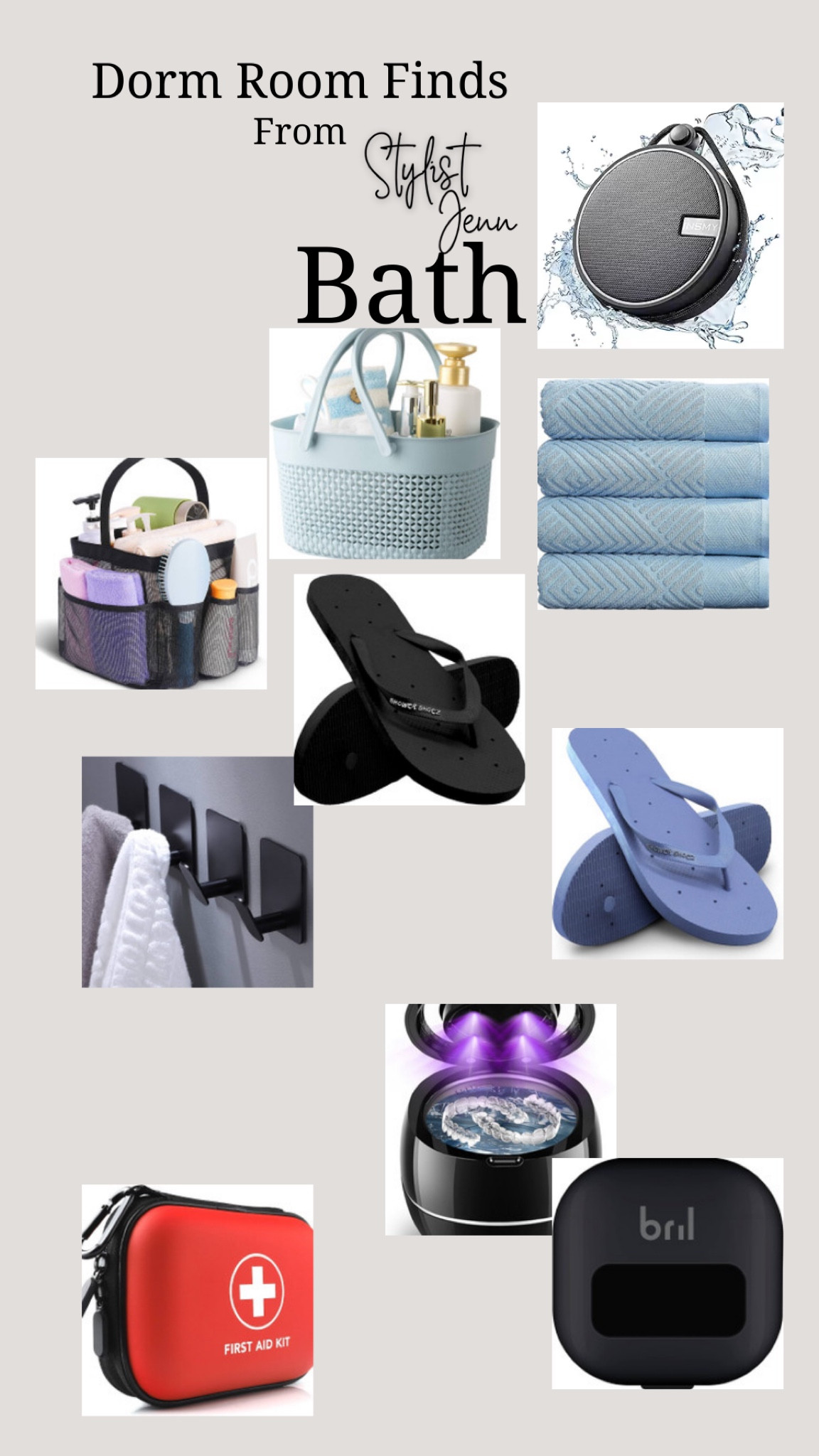 Dorm Room Bathroom Finds! 
Check back for more finds! 

#LTKU #LTKHome #LTKSeasonal