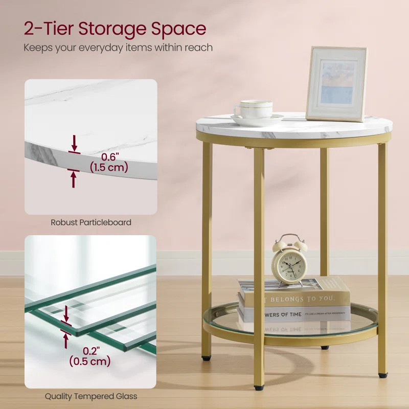 Ashrfi End Table | Wayfair North America