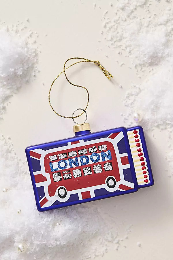 Matchbook Ornament: International Edition | Anthropologie (US)