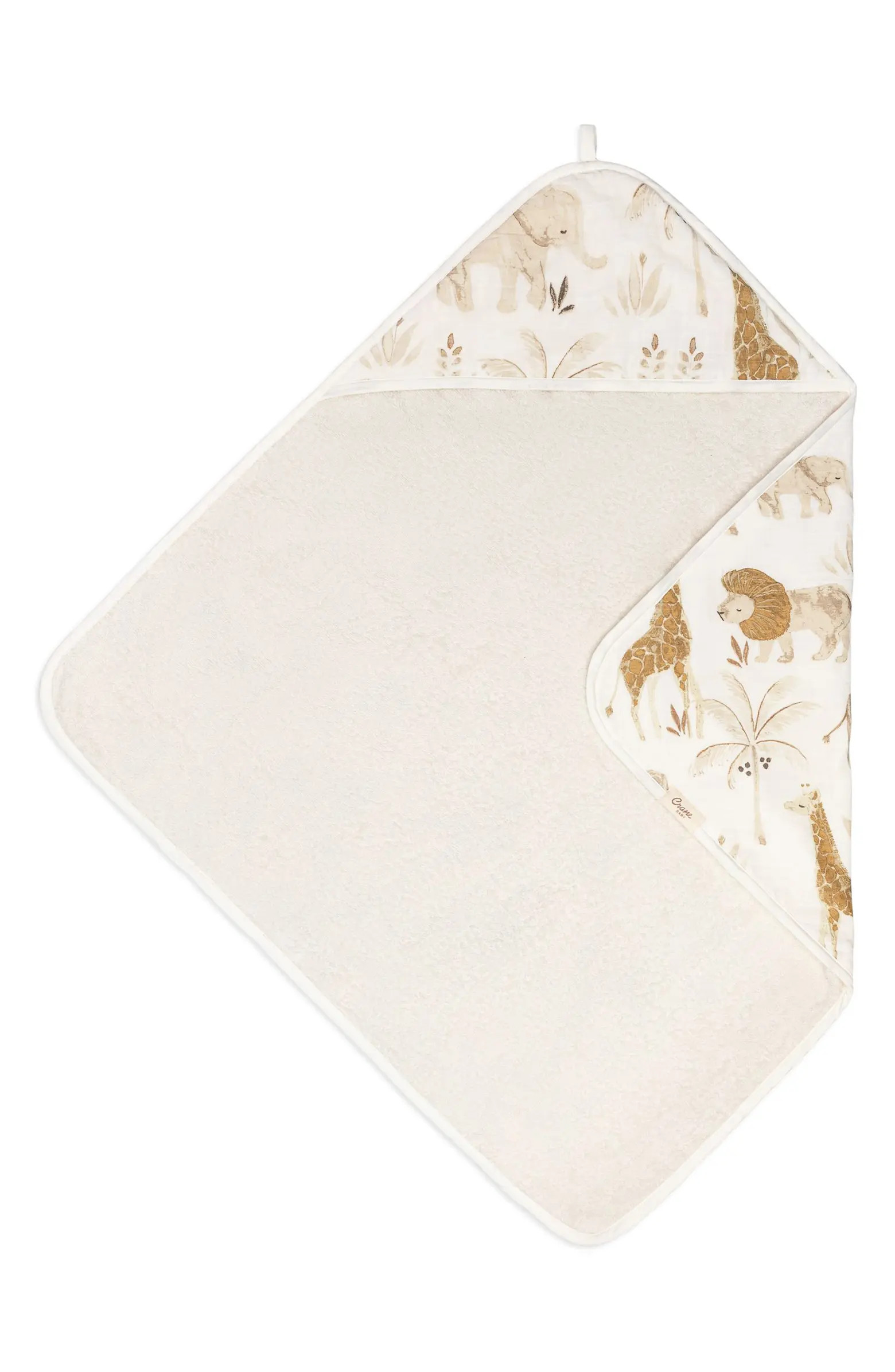 CRANE BABY Hooded Cotton Baby Towel | Nordstrom | Nordstrom