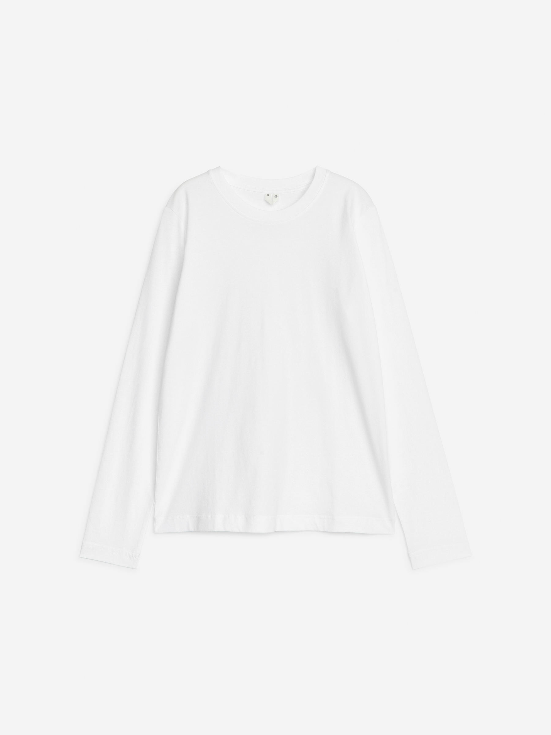 IRIS Signature Long-Sleeve T-Shirt – White – ARKET GB | Arket UK