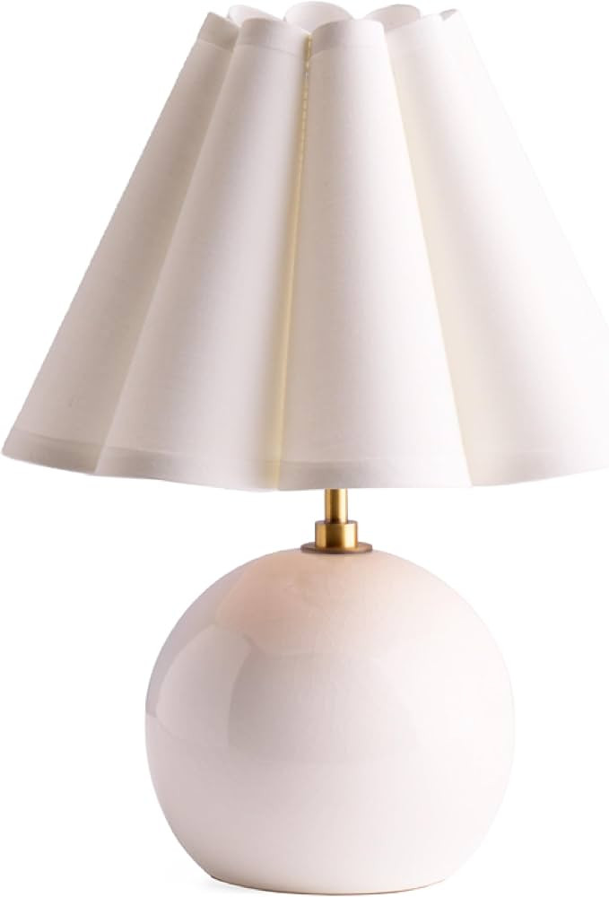 Pooky Lighting Cecily Rechargeable Ceramic Table Lamp 15" - Cordless Lamp | Amazon (US)