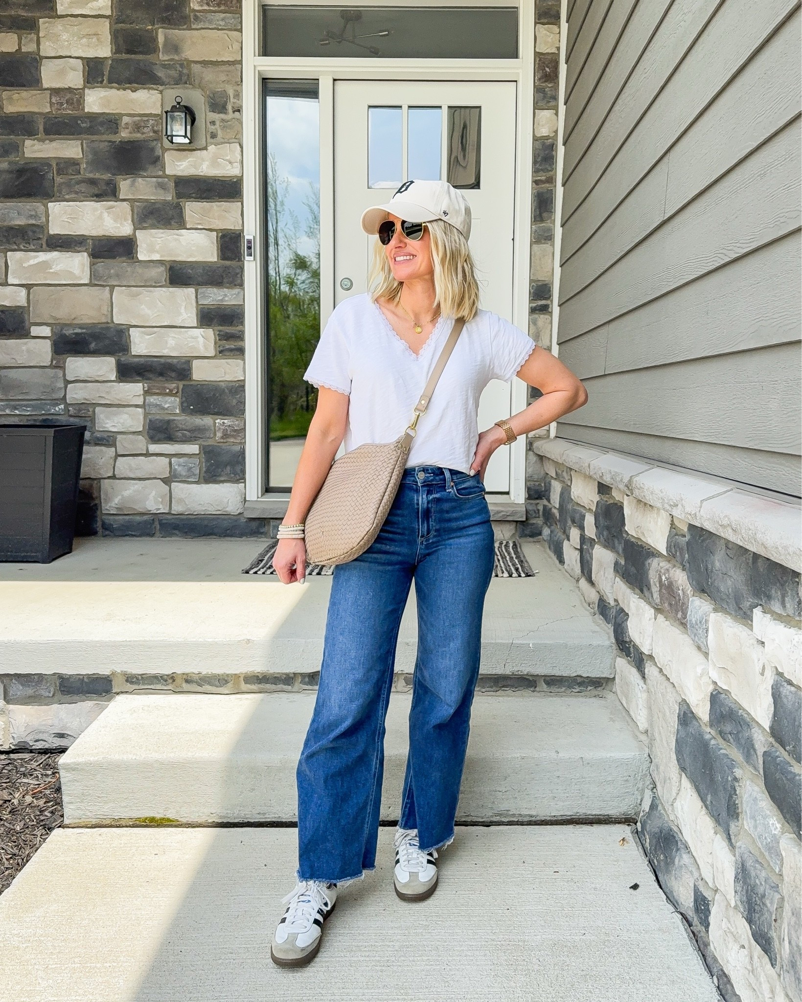 What I wore this weekend to a kids birthday party! 
Jeans- 25
Top-xs (code: DJXKATIE20)

#LTKootd #LTKPetite #LTKOver40