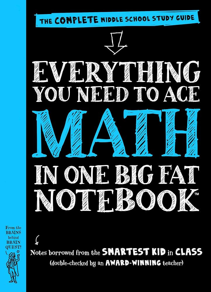 Everything You Need to Ace Math in One Big Fat Notebook: The Complete Middle School Study Guide | Amazon (US)