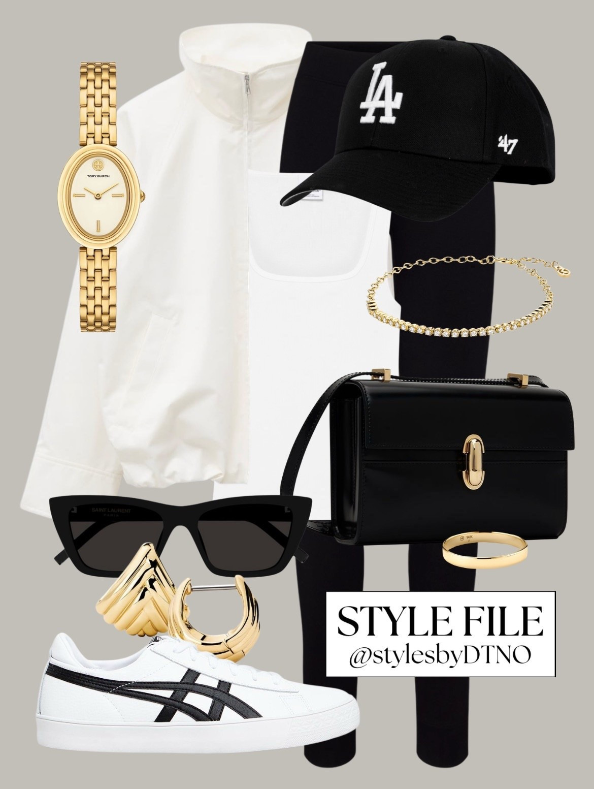 Styling a white & Other Stories funnel neck jacket with a Aritzia square neck tank top, black high rise leggings, Onitsuka Tiger sneakers, and a Savette symmetry 19 crossbody bag (affordable alternatives are listed below)

Tags: Spring Outfit, Minimalist Fashion, OOTD, What To Wear, Elevated Casual, Neutral Fashion, Capsule Wardrobe 2026, Look For Less, Outfit Ideas, Style Guide, Effortless Chic, High Street Fashion, Quiet Luxury Style, Everyday Outfit,

#LTKootd #LTKSeasonal #LTKSaleAlert