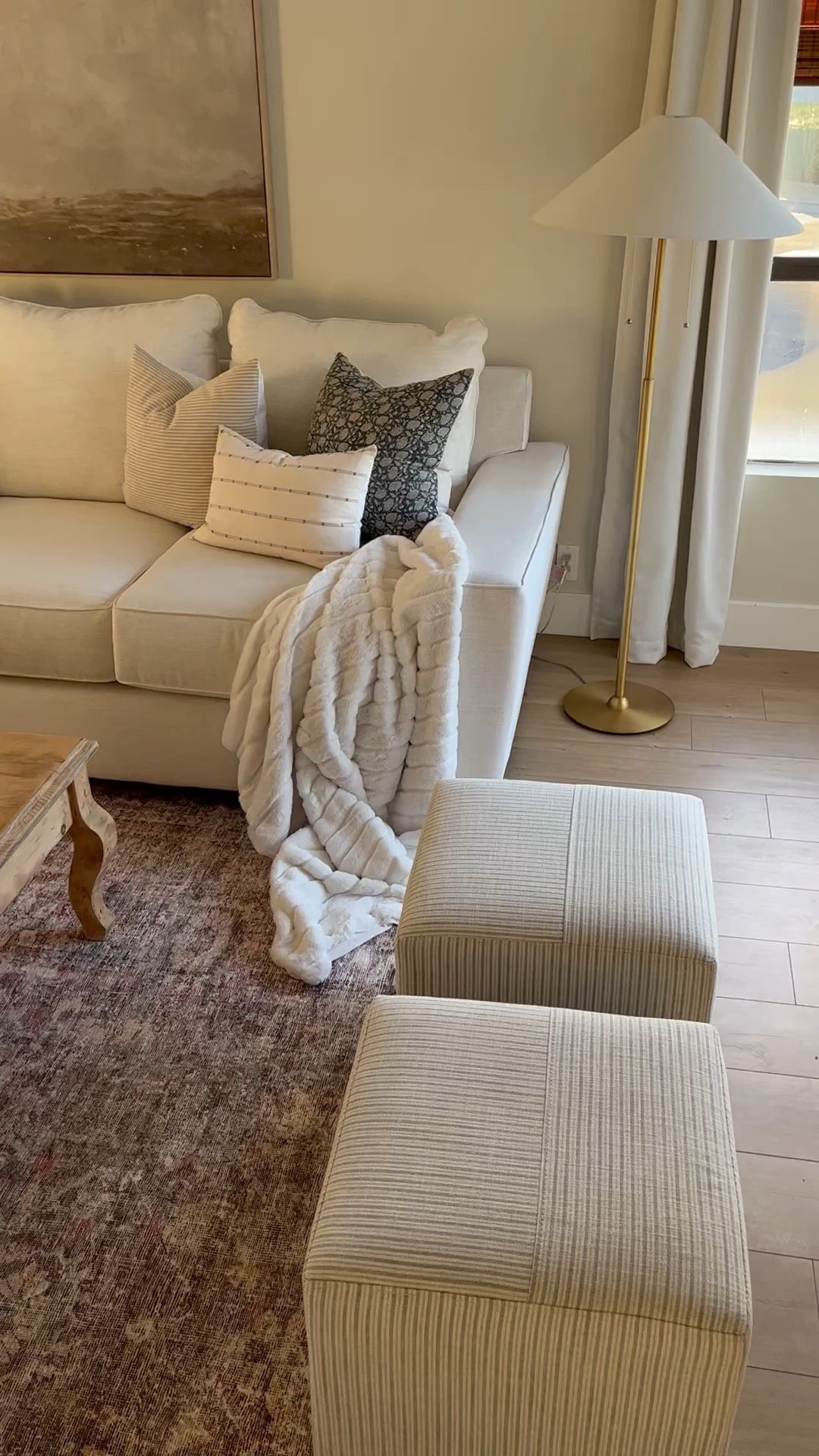 A simple way to refresh your space is with moving furniture around to give the space a different feel. 

Once we took the Christmas tree down, the openness felt right. 
I left out the faux tree, added new (and a bit smaller) artwork, swapped the ottomans and the chair. 

•
•
•
Shop this post by going to the link in my bio or downloading the free @shop.LTK app
and following me @neutrals.and.woods 
*
*

#ａｅｓｔｈｅｔｉｃ 
#oaisflooring #neutraldecor #hometips #neutralstyle
#neutralhome #interiordesign #homedecor
#openconcept  #livingroom #Itkhome #shoppeisdope #mcgeeandco #studiomcgee


#LTKunder50 #LTKhome #LTKunder100