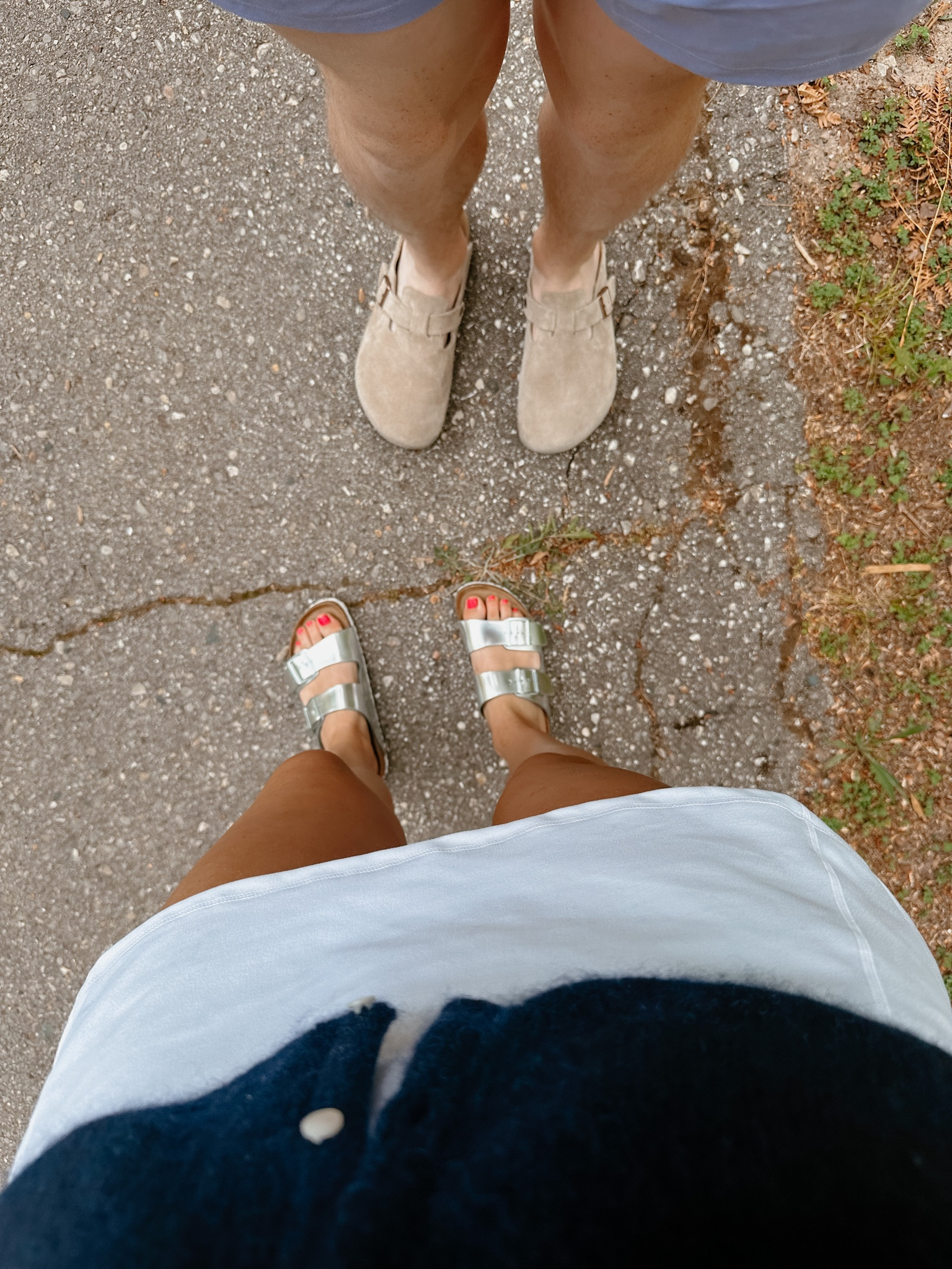 Love these silver birks!