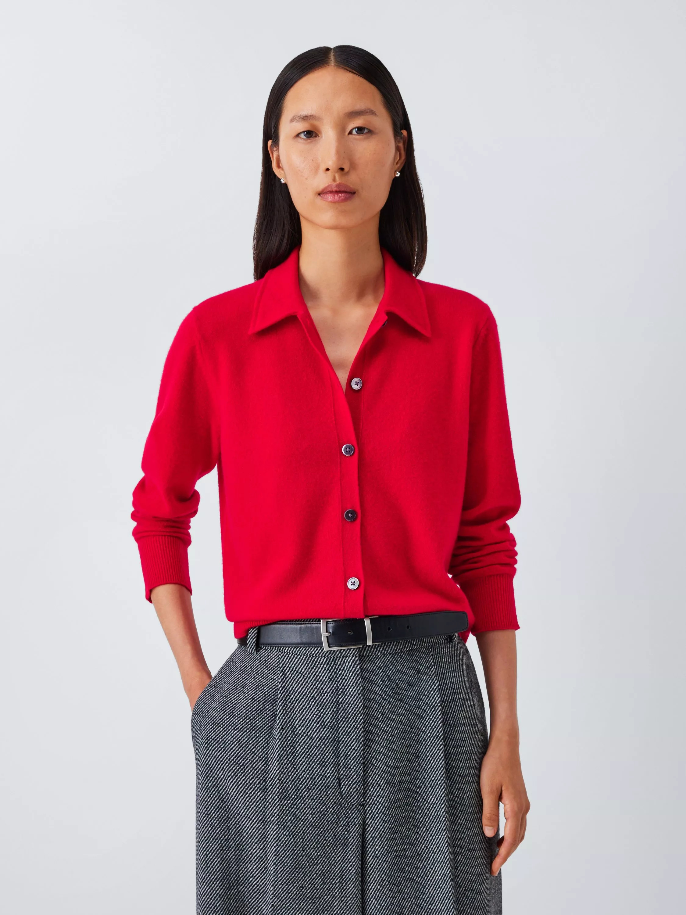 John Lewis Cashmere Collar Cardigan | John Lewis (UK)