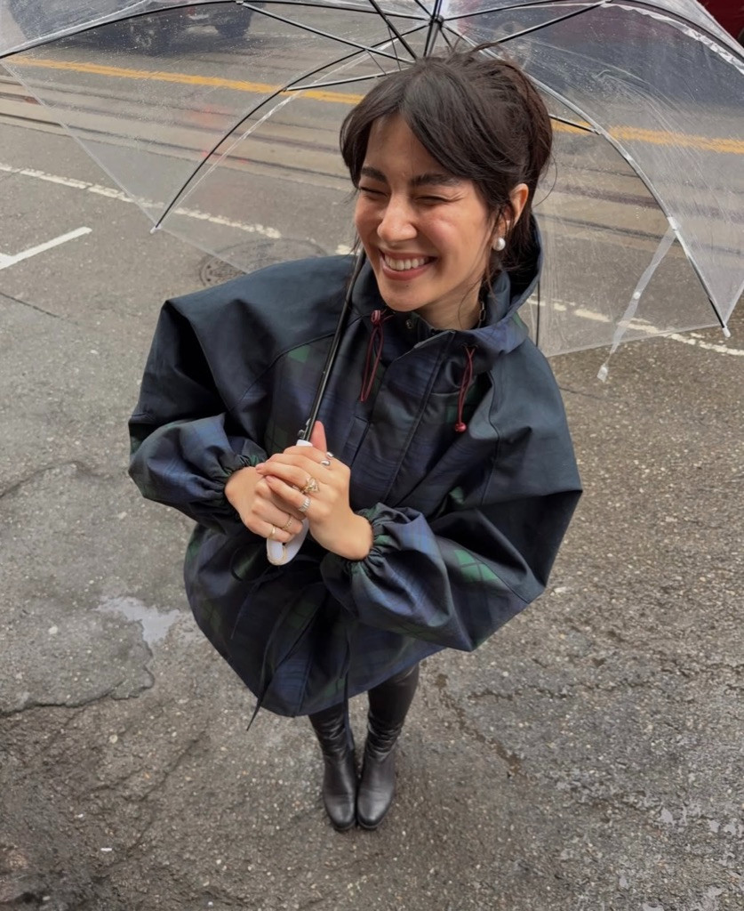 I’ve been WAITING to pull out the rain jacket 💧 

 #LTKdayinmylife #LTKootd #LTKSeasonal