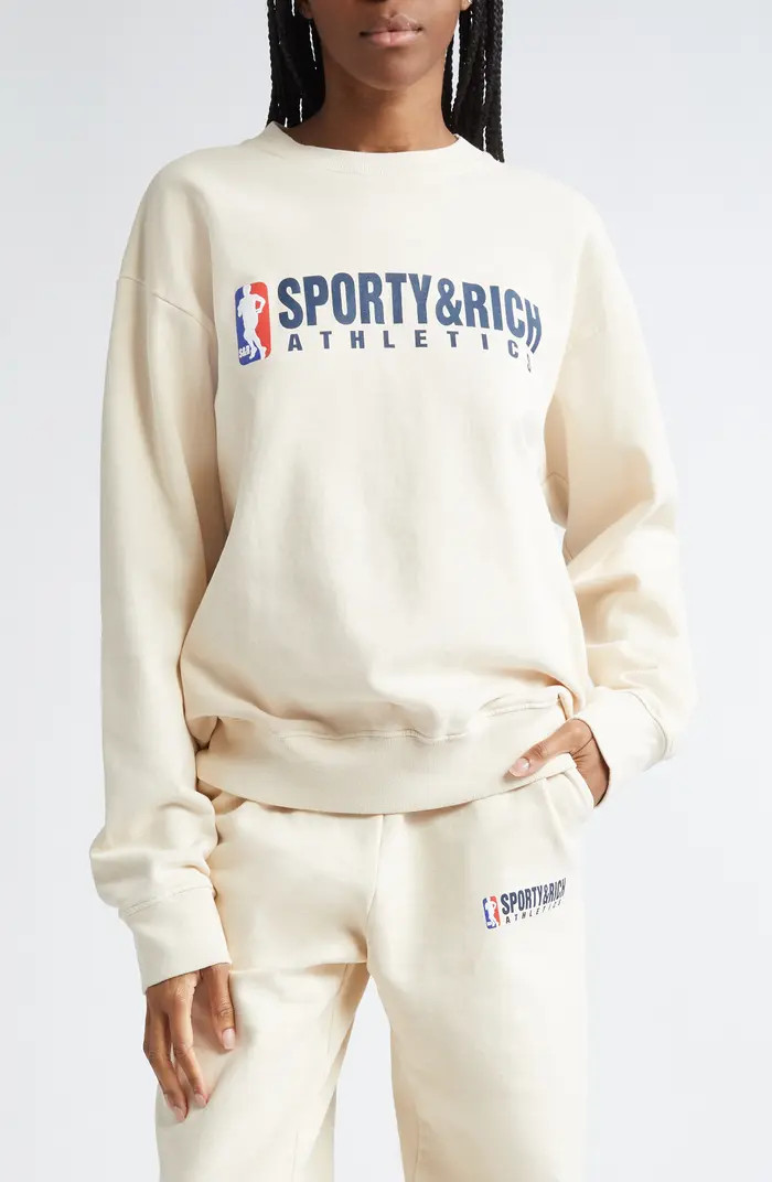 Team Logo Cotton Graphic Sweatshirt | Nordstrom