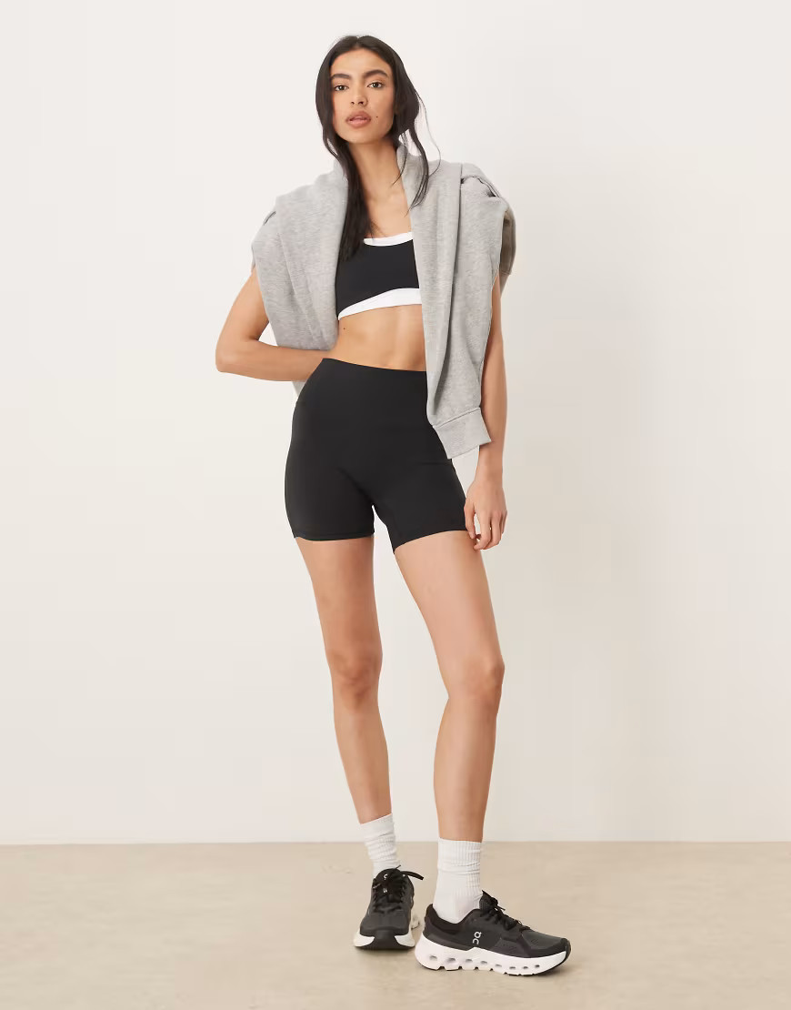 Abercrombie & Fitch YPB workout shorts in black | ASOS (Global)