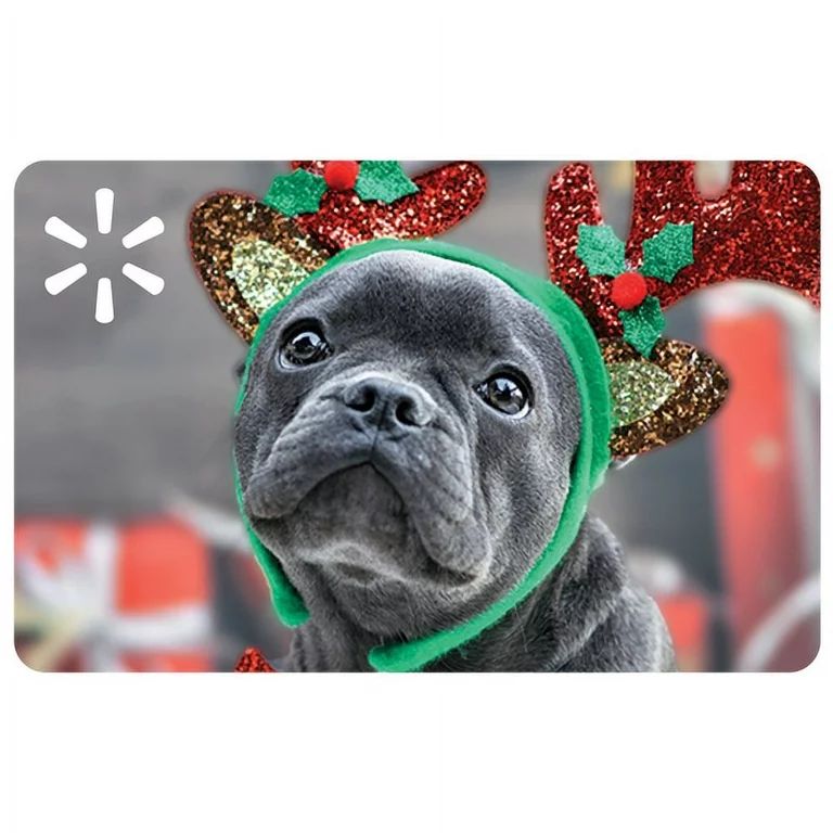 Festive Frenchie Walmart Gift Card | Walmart (US)