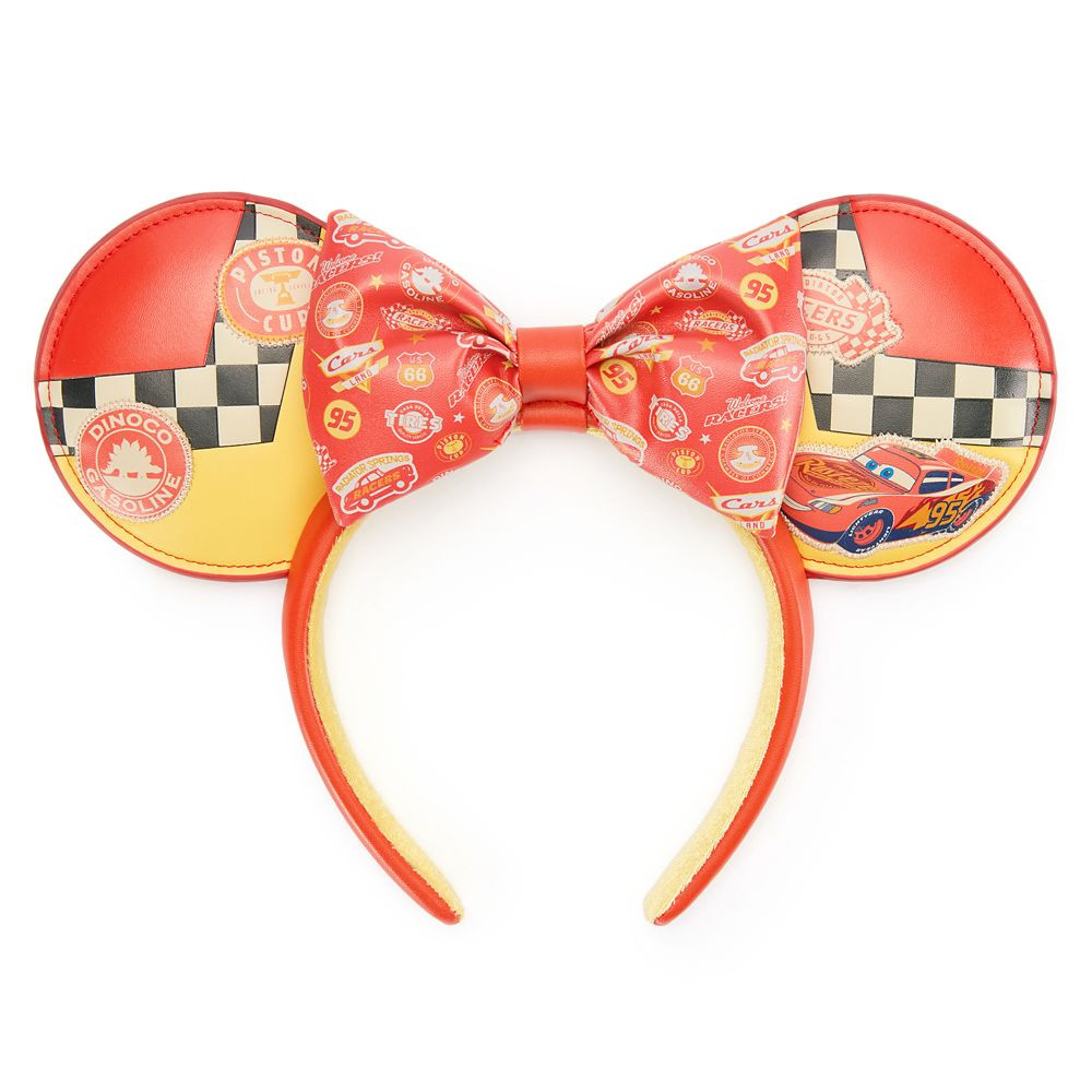 Lightning McQueen Ear Headband for Adults – Cars | Disney Store