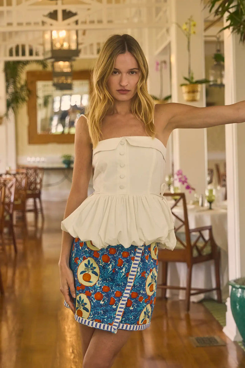 Juliana Top | Bubble Hem Top | Hunter Bell | Hunter Bell