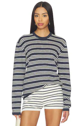 Cydnee Striped Oversized Sweater
                    
                    EAVES | Revolve Clothing (Global)