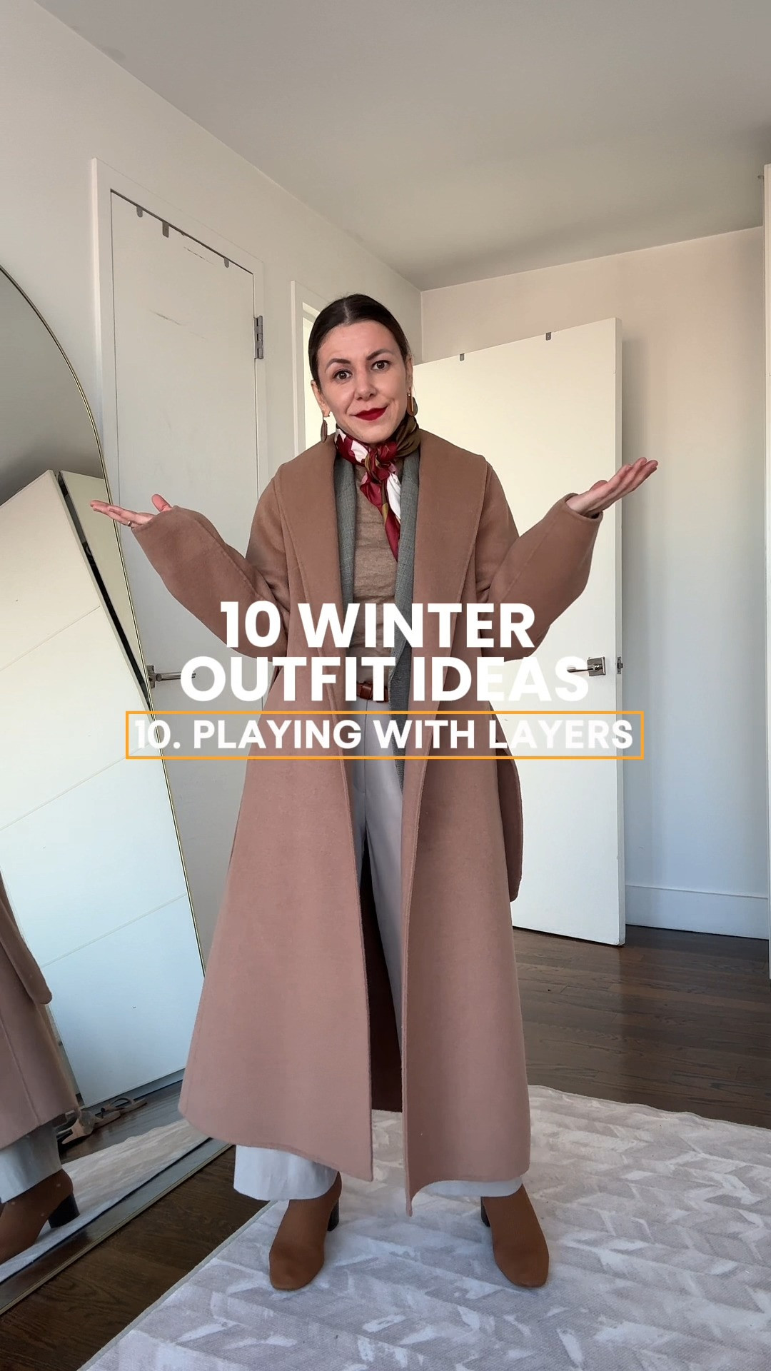 Playing with layers - using a blazer under a huge coat for a polished outfit 

 #LTKWatchNow #LTKSeasonal