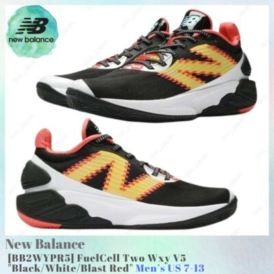 New Balance FuelCell Two Wxy V5  Black White Blast Red BB2WYPR5 Men's US7-13 New | eBay US