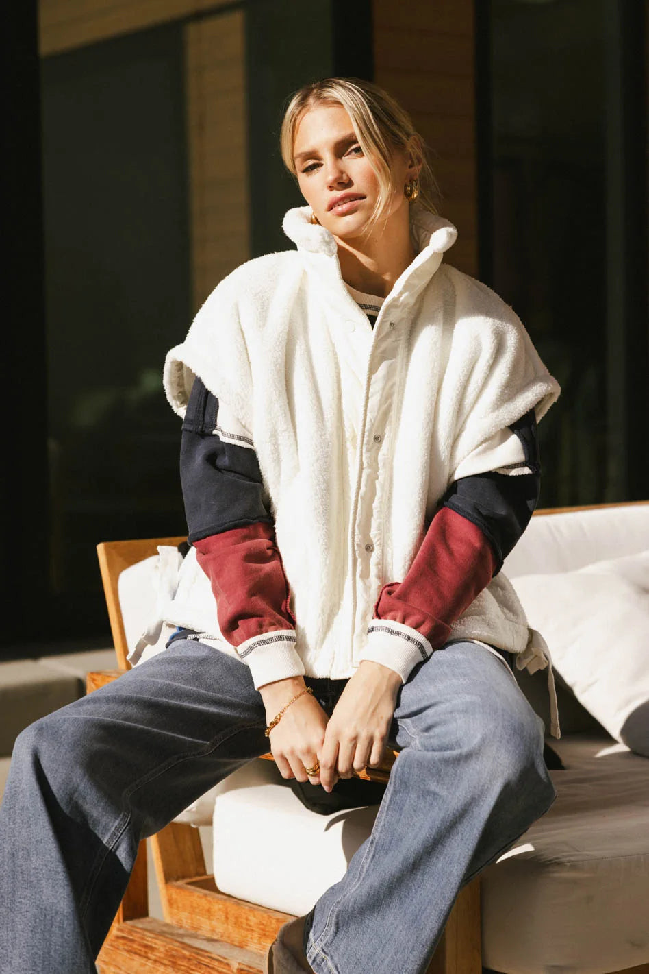 Alyssa Sherpa Vest | Böhme US