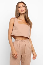 Saylor Top - Beige | Petal & Pup (US)