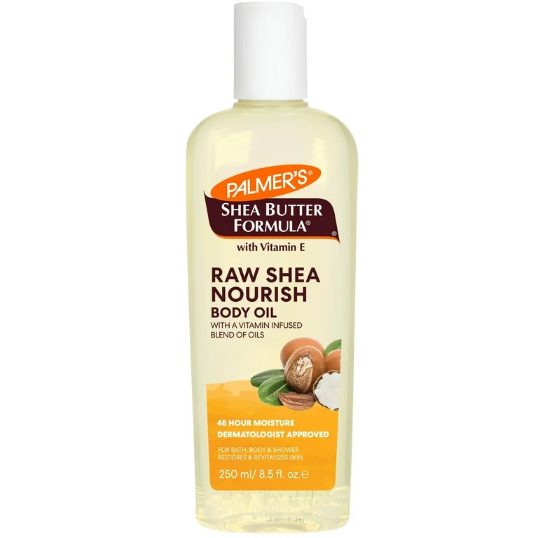 Palmer's Shea Formula Raw Shea Body Oil for Dry Skin, 8.5 fl oz - Walmart.com | Walmart (US)