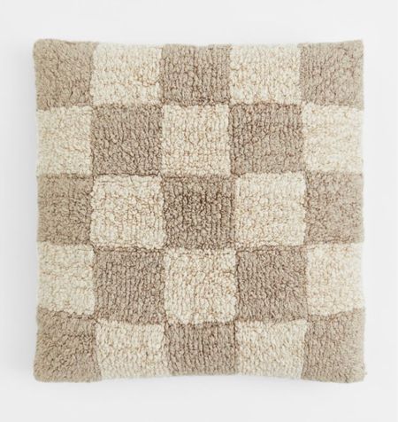 Checkered pillow cover
Neutral checker decor 

#LTKunder50 #LTKGiftGuide #LTKhome