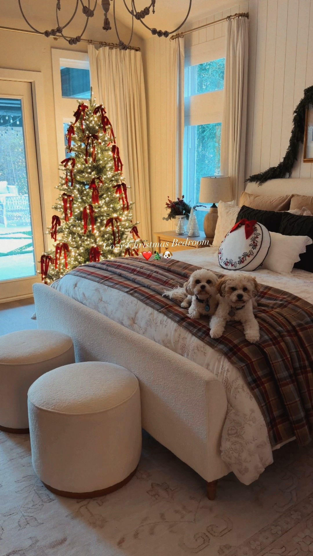 Vintage inspired cozy Christmas bedroom 

#LTKHoliday #LTKHome #LTKGiftGuide