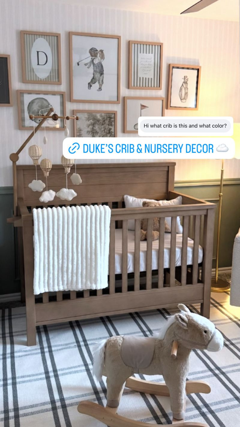 Duke's Nursery + Crib

#LTKHome #LTKBaby #LTKKids
