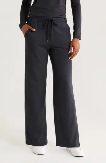 Zella Restore Soft Straight Leg Drawstring Pants | Nordstrom | Nordstrom