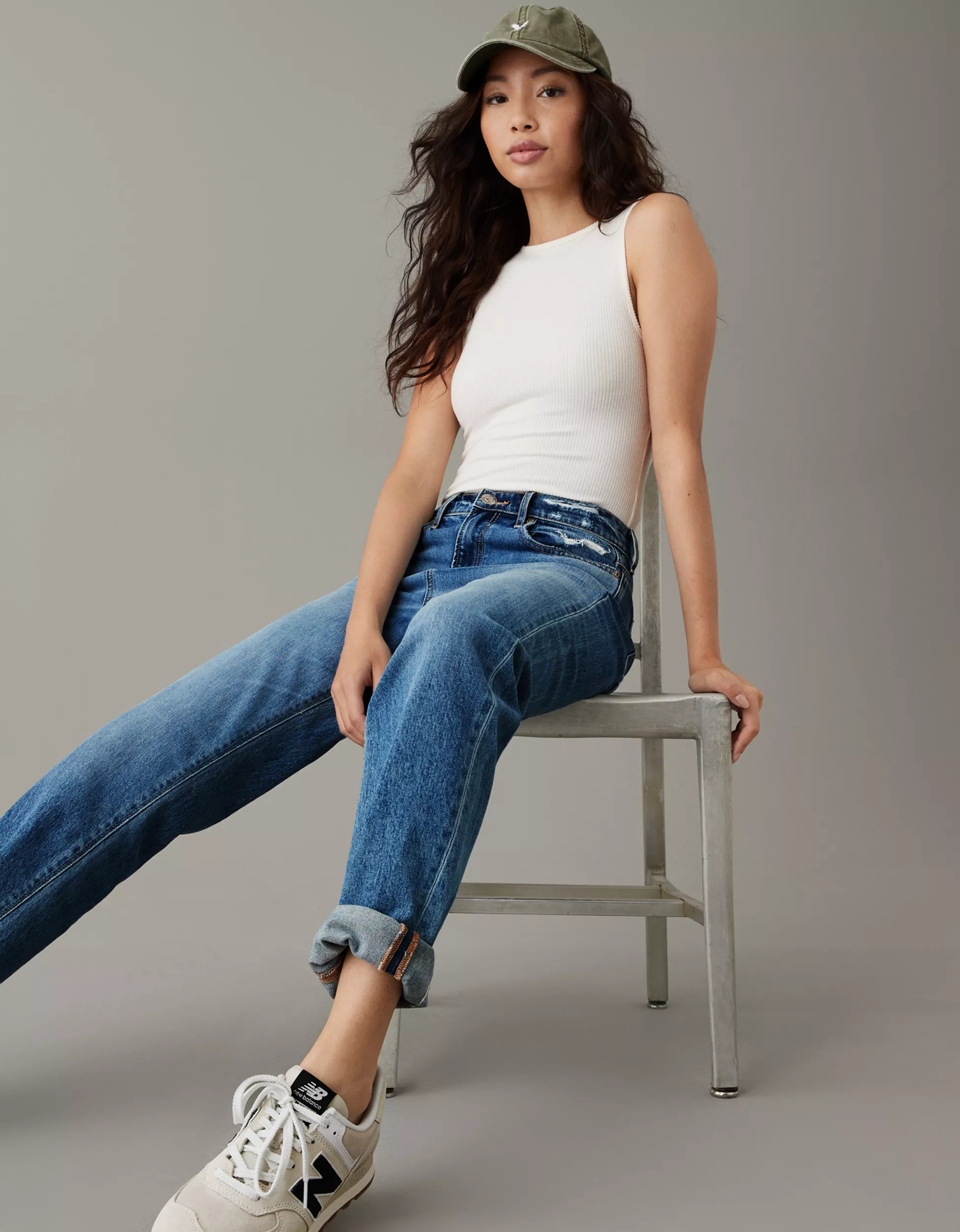 AE High Neck Plush Tank Bodysuit | American Eagle Outfitters (US & CA)