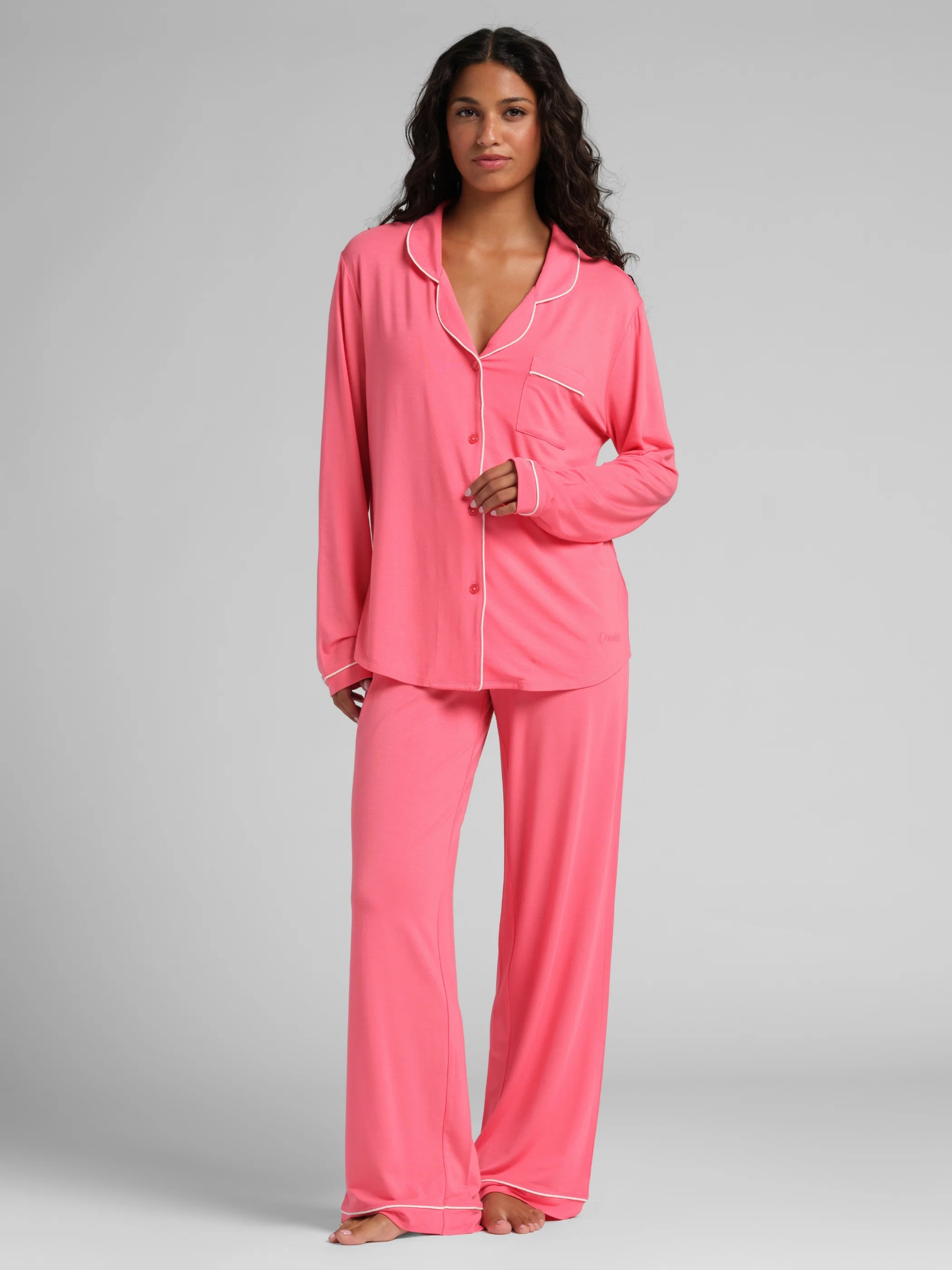 Comfrt Luna Lounge Long Sleeve Pant PJ Set - Luna Lounge Long Sleeve Pant PJ Set | Shop.app