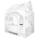 Easy Playhouse Garage - Kids Art and Craft for Indoor and Outdoor Fun, Color Favorite Garage Item... | Amazon (US)