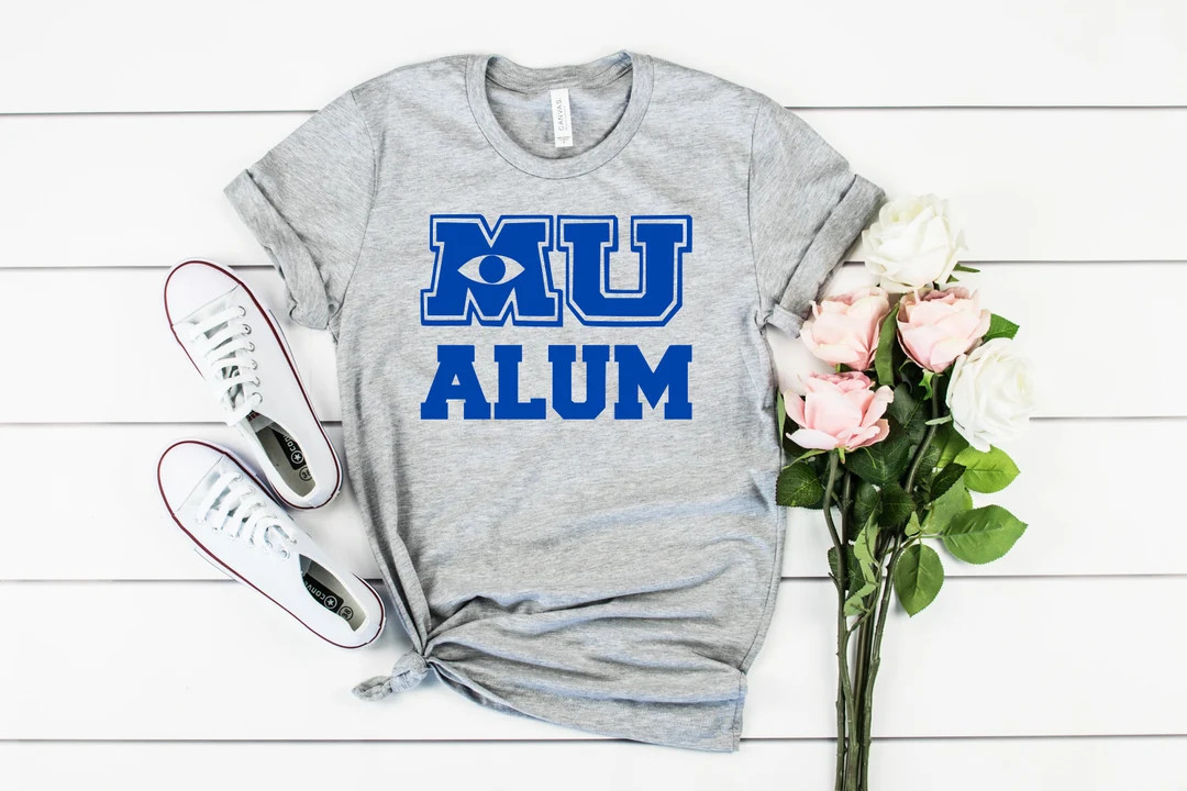 MU Alum Shirt| Monster's University Shirt| Disney Pixar Shirt| Disney World shirt| Monsters Inc S... | Etsy (US)