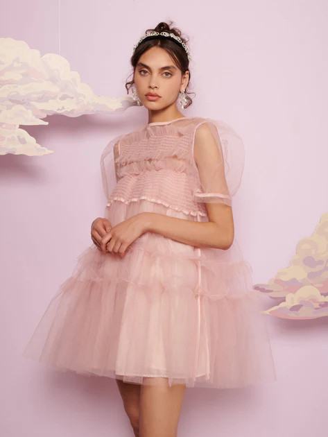 DREAM Pointe Tulle Shirring Dress | Sister Jane (UK)