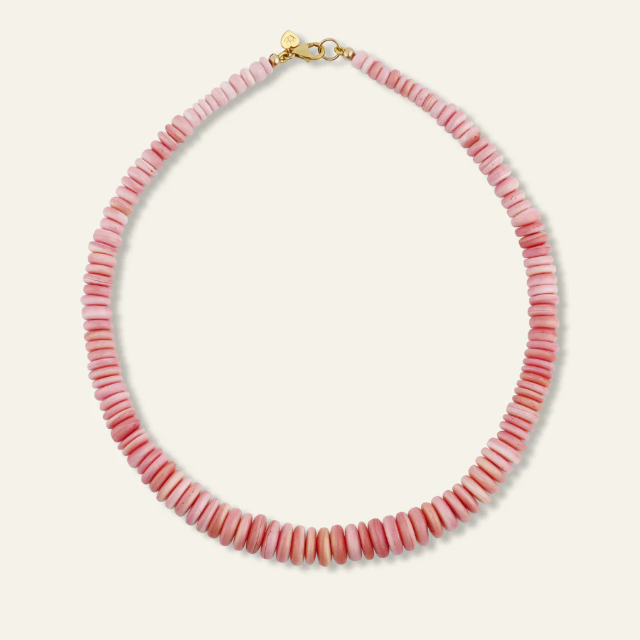 Graduated Conch Shell Gemstone Necklace | HART